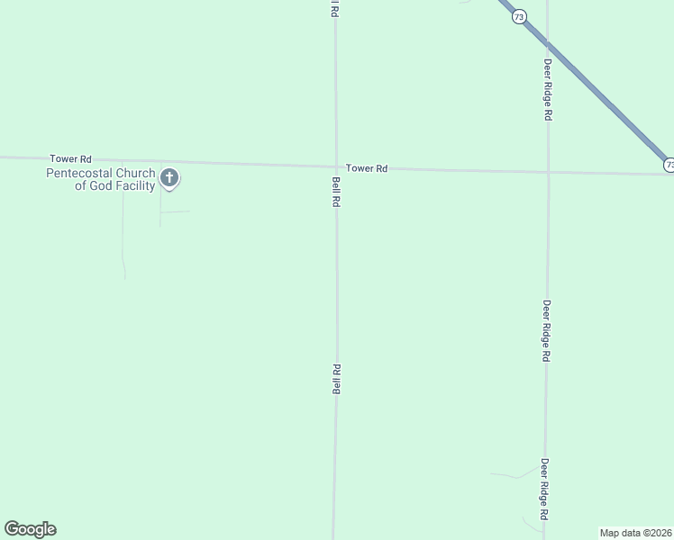 map of restaurants, bars, coffee shops, grocery stores, and more near 13180 Bell Road in Wisconsin Rapids