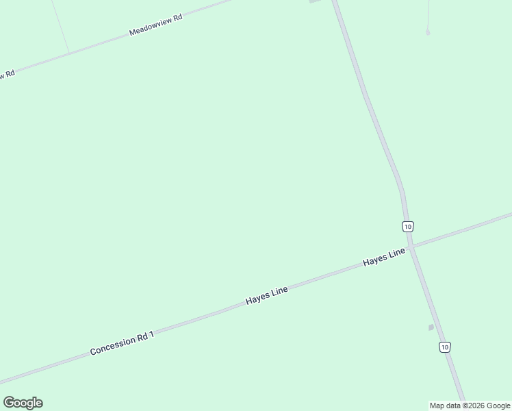 map of restaurants, bars, coffee shops, grocery stores, and more near 836 Hayes Line in Kawartha Lakes