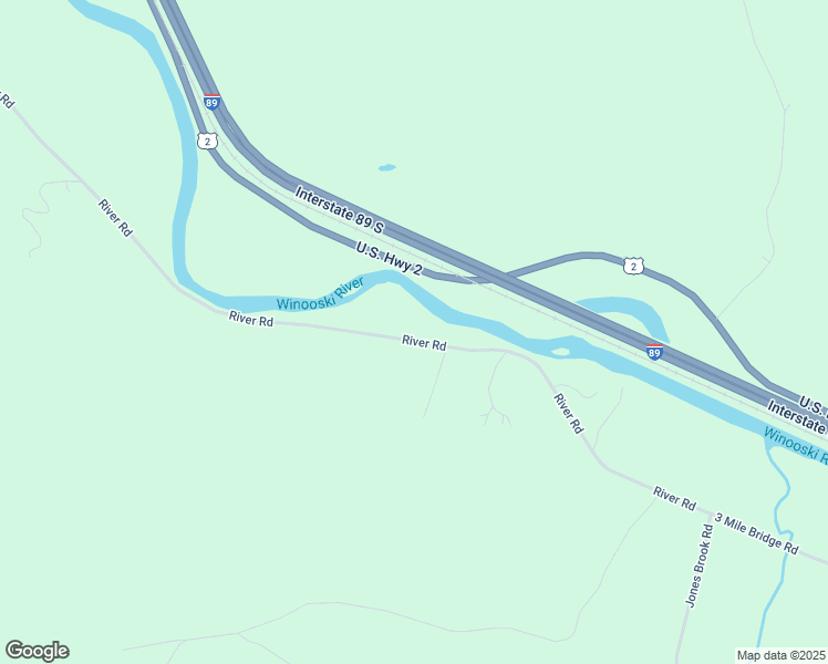 map of restaurants, bars, coffee shops, grocery stores, and more near 2045 River Rd in Montpelier