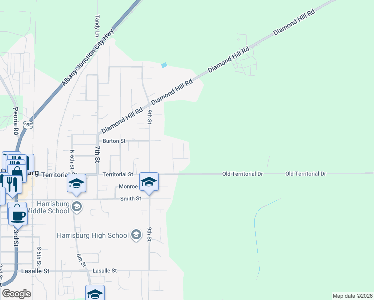 map of restaurants, bars, coffee shops, grocery stores, and more near 470 Emily Lane in Harrisburg