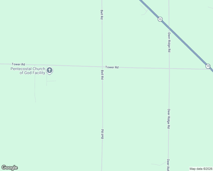 map of restaurants, bars, coffee shops, grocery stores, and more near 13011 Bell Road in Wisconsin Rapids