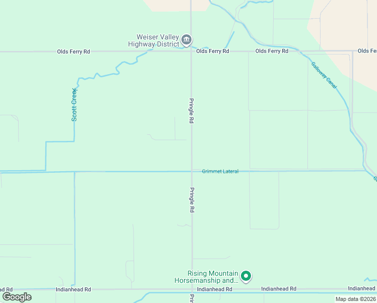 map of restaurants, bars, coffee shops, grocery stores, and more near 857 Pringle Road in Weiser