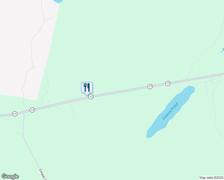 map of restaurants, bars, coffee shops, grocery stores, and more near 1-47 Augusta Road in Whitefield