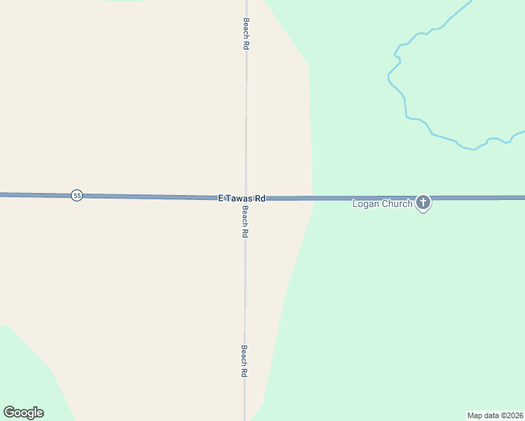 map of restaurants, bars, coffee shops, grocery stores, and more near 4152 East Tawas Road in Prescott