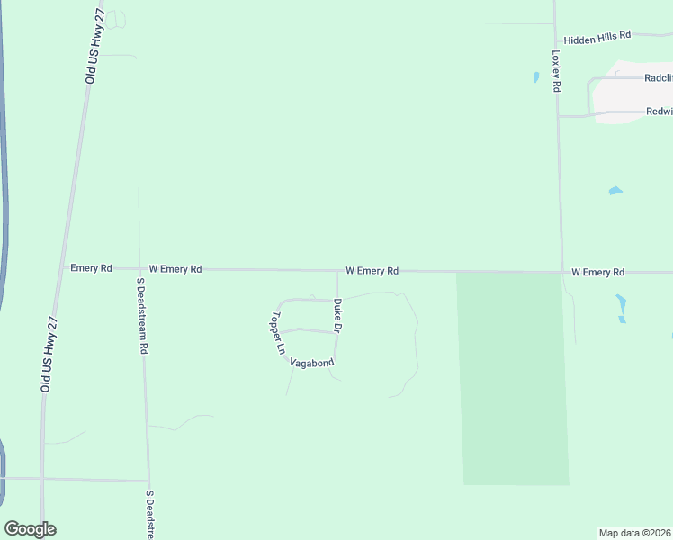 map of restaurants, bars, coffee shops, grocery stores, and more near County Road 400 in Roscommon County