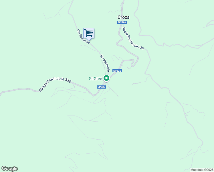 map of restaurants, bars, coffee shops, grocery stores, and more near 1 Via ai Piani in Saint Gree