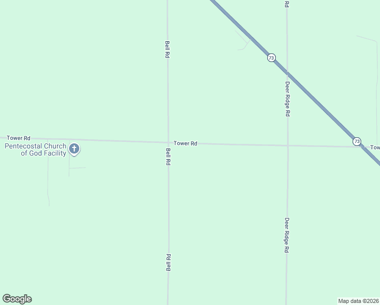 map of restaurants, bars, coffee shops, grocery stores, and more near 12751 Bell Road in Wisconsin Rapids