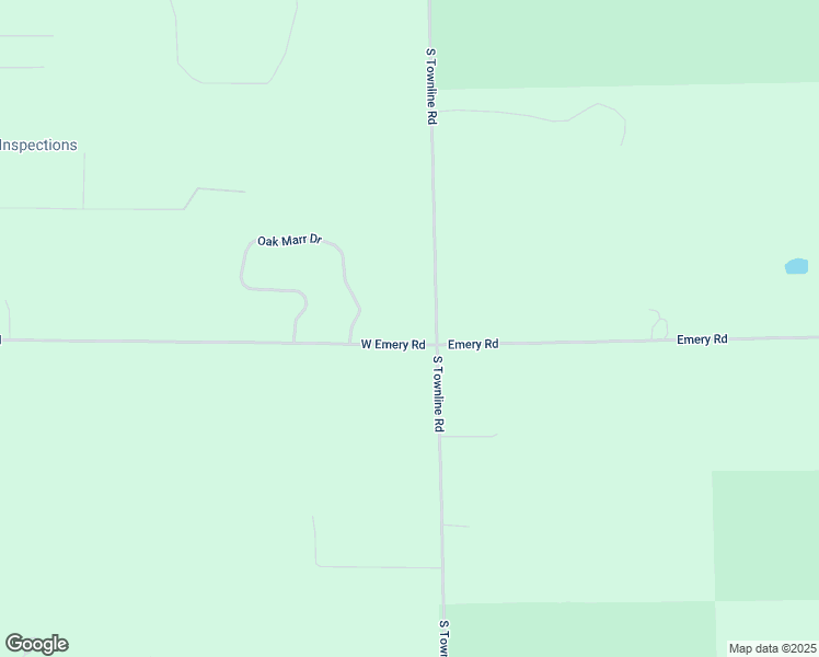 map of restaurants, bars, coffee shops, grocery stores, and more near 6348-6478 West Emery Road in Houghton Lake
