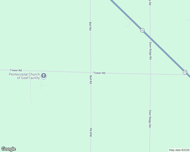 map of restaurants, bars, coffee shops, grocery stores, and more near 12751 Bell Road in Wisconsin Rapids