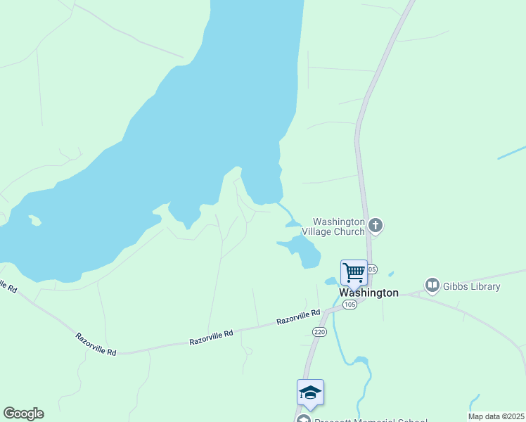 map of restaurants, bars, coffee shops, grocery stores, and more near 10 Ames Lane in Washington