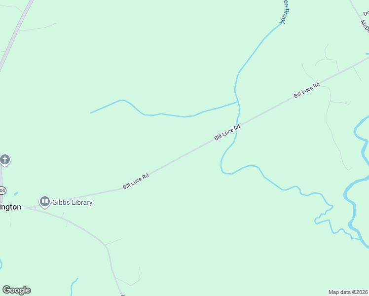 map of restaurants, bars, coffee shops, grocery stores, and more near 160 Bill Luce Road in Washington