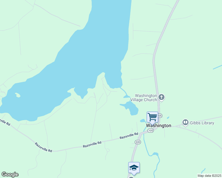 map of restaurants, bars, coffee shops, grocery stores, and more near 10 Ames Lane in Washington