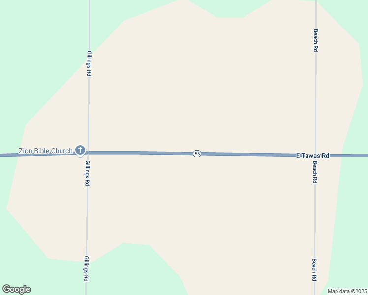map of restaurants, bars, coffee shops, grocery stores, and more near 3561-3599 Tawas Road in Prescott