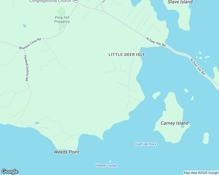 map of restaurants, bars, coffee shops, grocery stores, and more near Fire Road 900 in Deer Isle