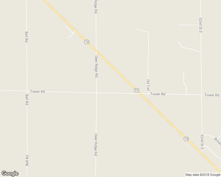 map of restaurants, bars, coffee shops, grocery stores, and more near 4131 Tower Road in Wisconsin Rapids
