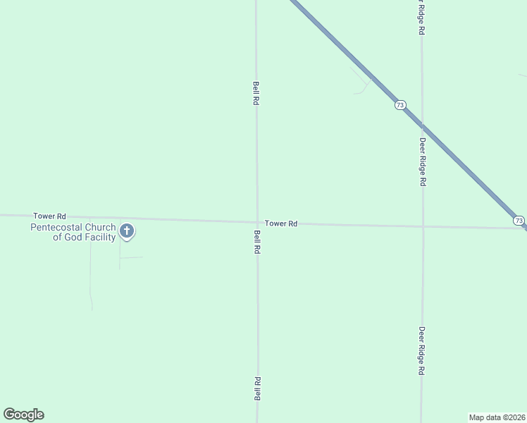 map of restaurants, bars, coffee shops, grocery stores, and more near 12751 Bell Road in Wisconsin Rapids