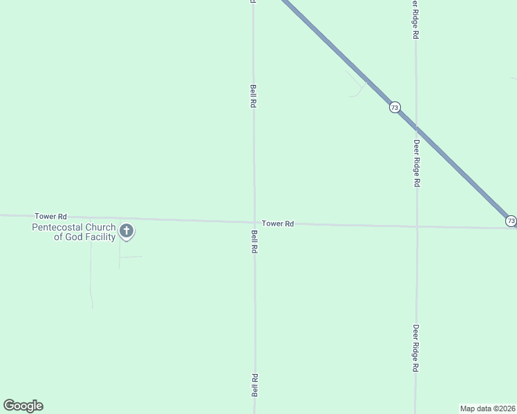 map of restaurants, bars, coffee shops, grocery stores, and more near 12751 Bell Road in Wisconsin Rapids