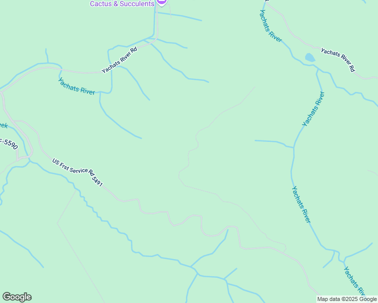 map of restaurants, bars, coffee shops, grocery stores, and more near Siuslaw National Forest in Yachats