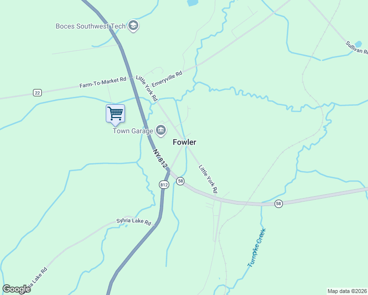 map of restaurants, bars, coffee shops, grocery stores, and more near in Fowler