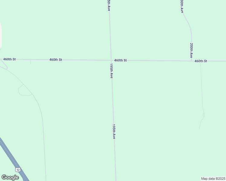 map of restaurants, bars, coffee shops, grocery stores, and more near 46001-46741 195th Avenue in Zumbrota
