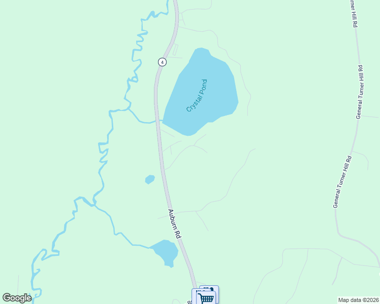 map of restaurants, bars, coffee shops, grocery stores, and more near 43 Seaward Road in Turner