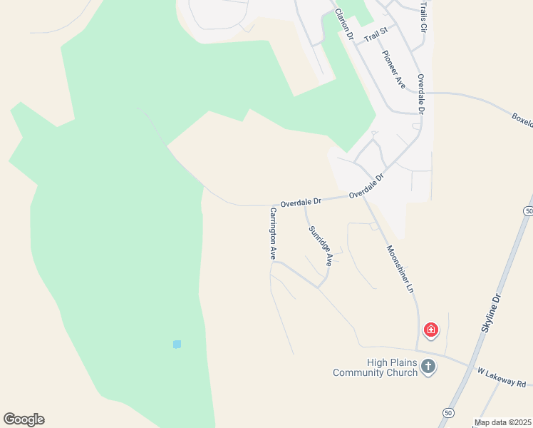 map of restaurants, bars, coffee shops, grocery stores, and more near 1600 Carrington Avenue in Gillette