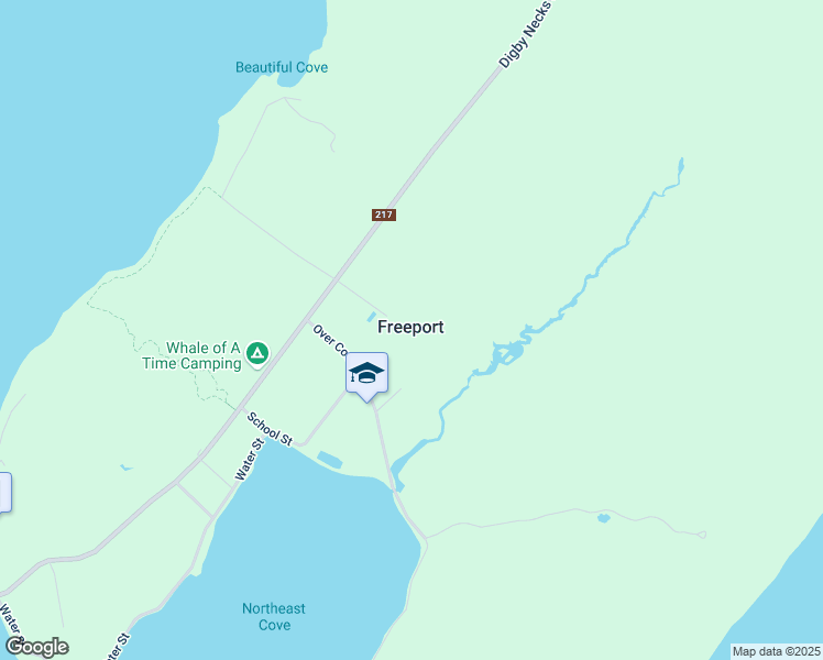 map of restaurants, bars, coffee shops, grocery stores, and more near in Freeport