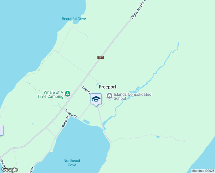 map of restaurants, bars, coffee shops, grocery stores, and more near in Freeport