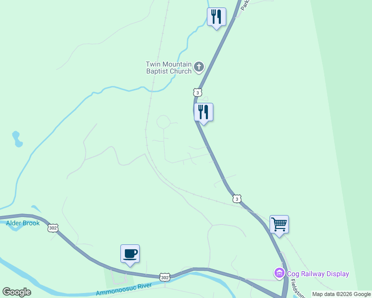 map of restaurants, bars, coffee shops, grocery stores, and more near 50 Twin View Drive in Carroll
