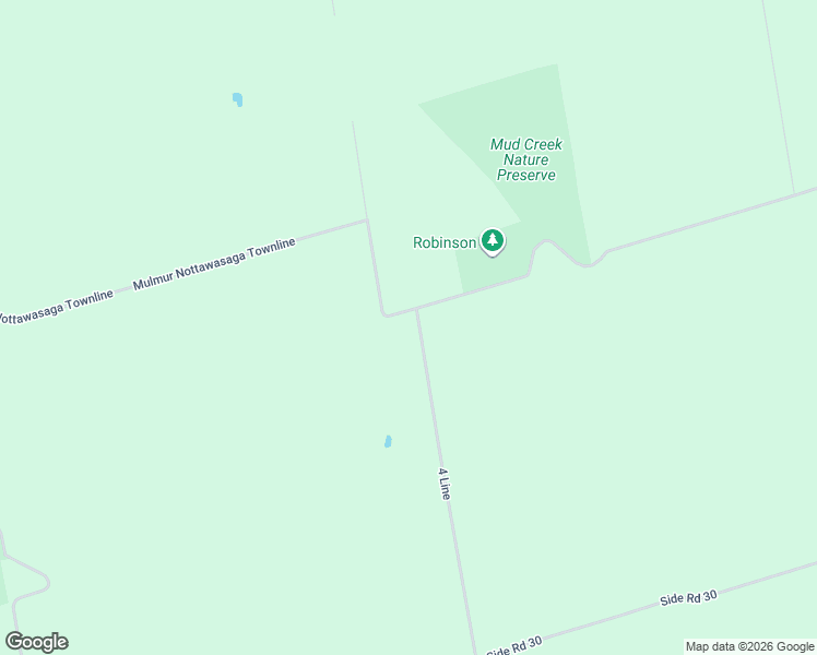map of restaurants, bars, coffee shops, grocery stores, and more near 838722 4th Line East in Honeywood