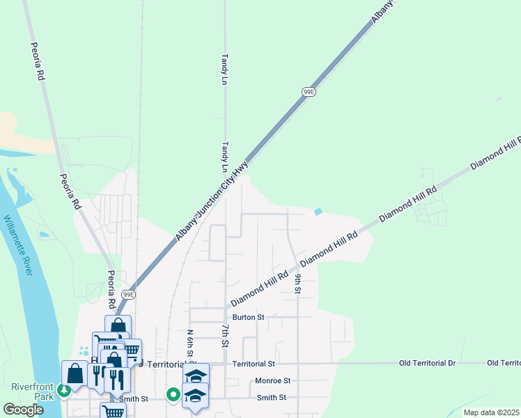 map of restaurants, bars, coffee shops, grocery stores, and more near 830 North 8th Street in Harrisburg