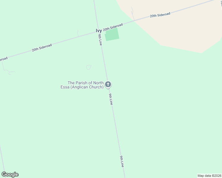 map of restaurants, bars, coffee shops, grocery stores, and more near 7327 9th Line in Thornton