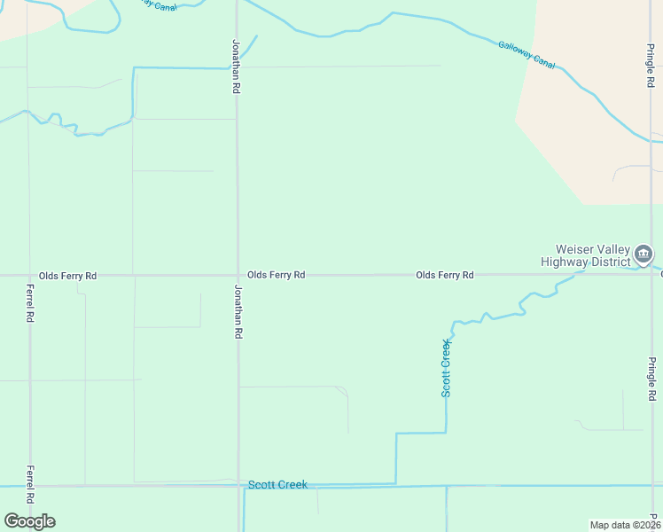 map of restaurants, bars, coffee shops, grocery stores, and more near 901-939 Olds Ferry Road in Weiser