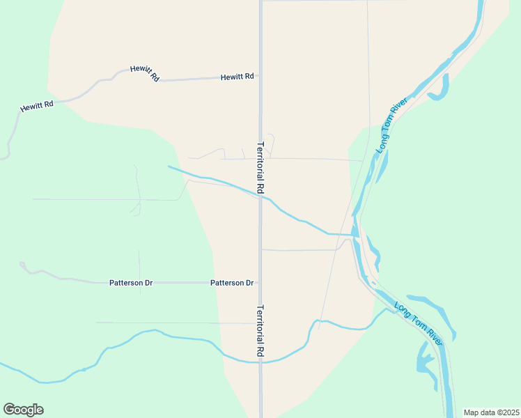 map of restaurants, bars, coffee shops, grocery stores, and more near 96350 Territorial Road in Monroe