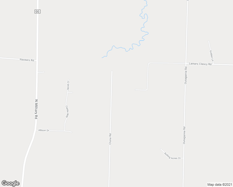 map of restaurants, bars, coffee shops, grocery stores, and more near N1212 Clune Road in Kaukauna