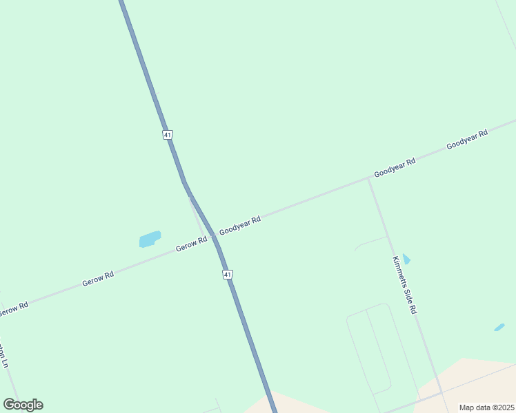 map of restaurants, bars, coffee shops, grocery stores, and more near 53 Goodyear Road in Napanee