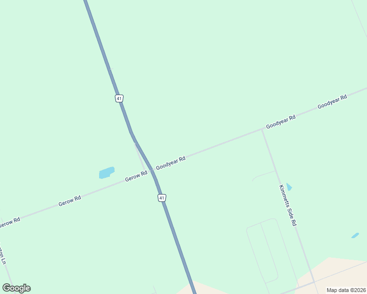 map of restaurants, bars, coffee shops, grocery stores, and more near 53 Goodyear Road in Napanee