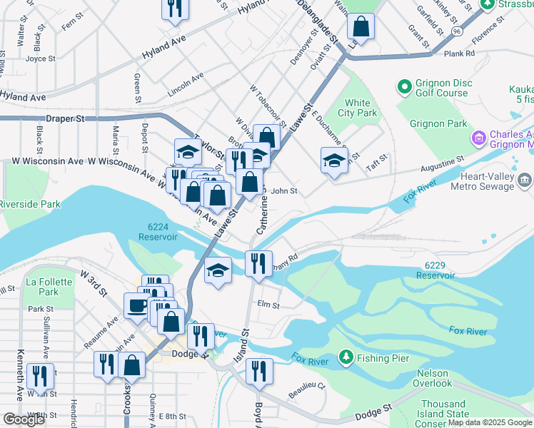 302 Catherine Street, Kaukauna WI Walk Score