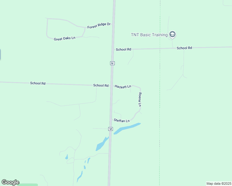 map of restaurants, bars, coffee shops, grocery stores, and more near W8895 Hackett Lane in Hortonville