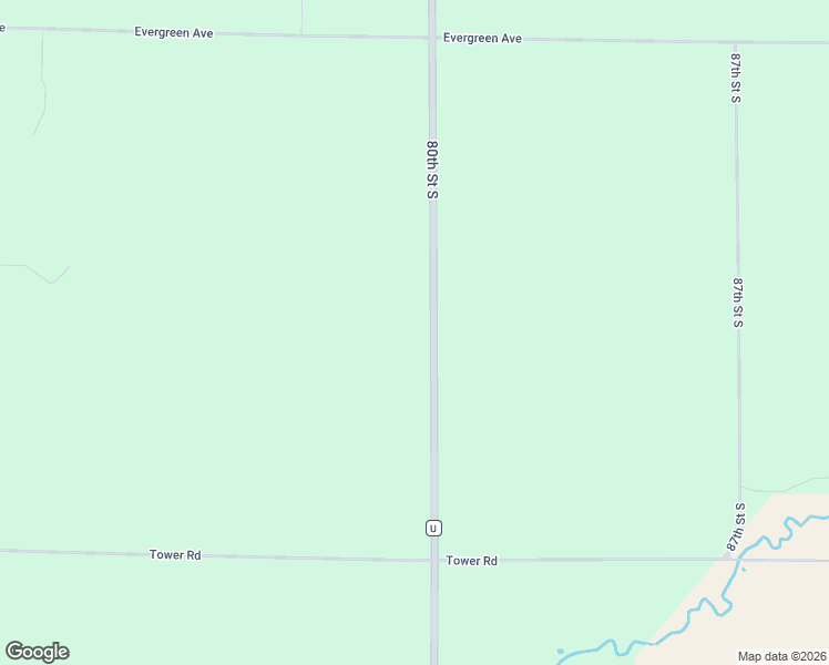 map of restaurants, bars, coffee shops, grocery stores, and more near 12110 80th Street South in Wisconsin Rapids