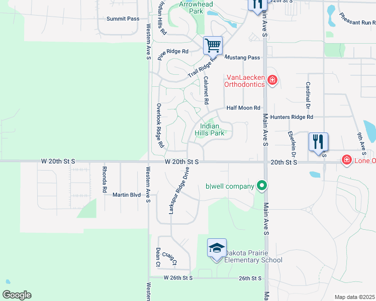 map of restaurants, bars, coffee shops, grocery stores, and more near 1937 Half Moon Rd in Brookings