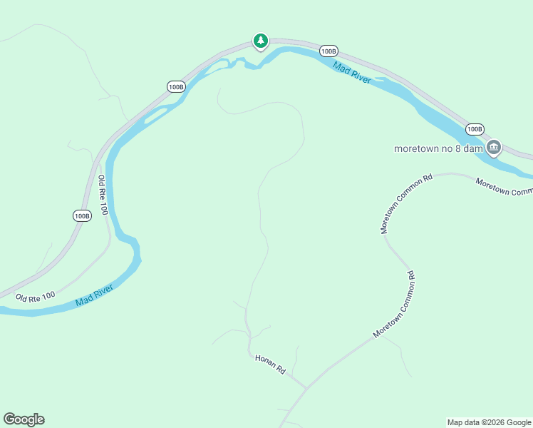 map of restaurants, bars, coffee shops, grocery stores, and more near 278 Coreys Drive in Moretown