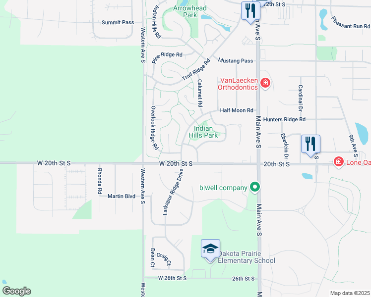 map of restaurants, bars, coffee shops, grocery stores, and more near 1937-1999 Half Moon Rd in Brookings