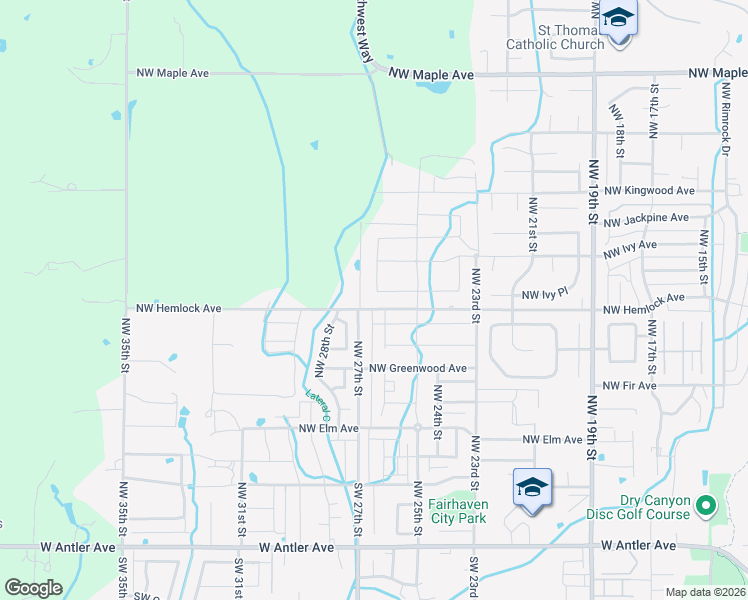 map of restaurants, bars, coffee shops, grocery stores, and more near 892 NW 26th Way in Redmond