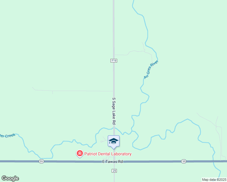 map of restaurants, bars, coffee shops, grocery stores, and more near 4830 Ryland Road in Hale