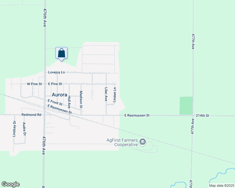 map of restaurants, bars, coffee shops, grocery stores, and more near Linden Lane in Aurora