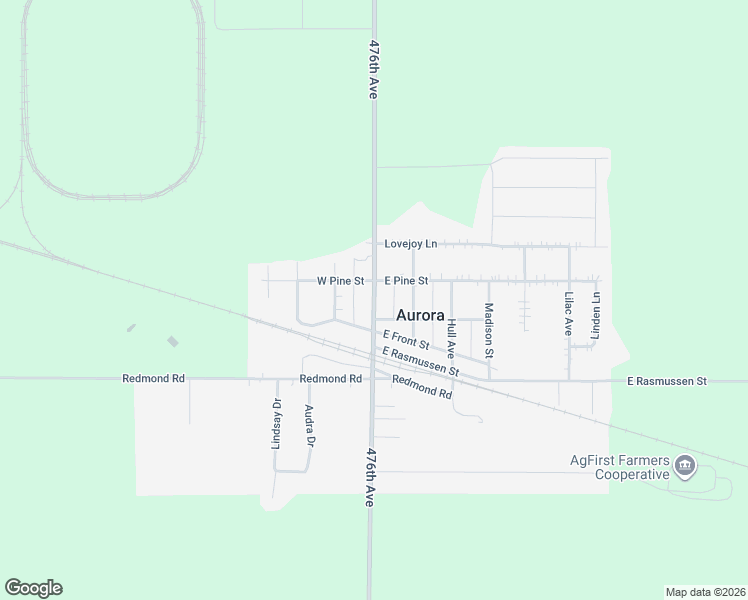 map of restaurants, bars, coffee shops, grocery stores, and more near 200-298 North Broadway Street in Aurora