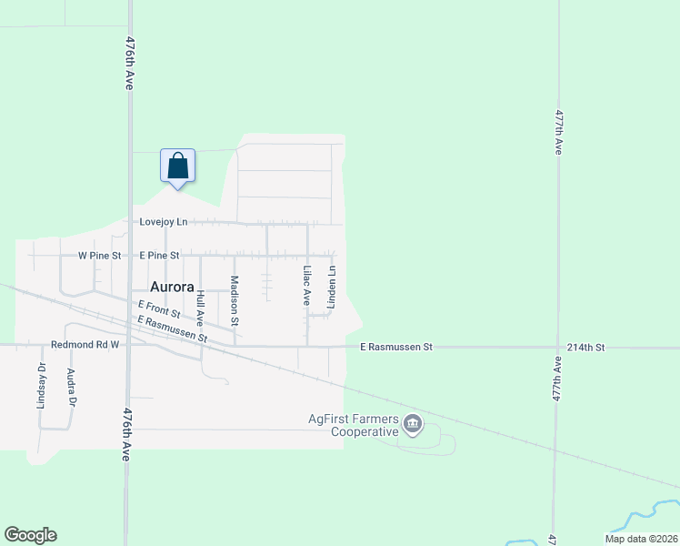 map of restaurants, bars, coffee shops, grocery stores, and more near Linden Lane in Aurora