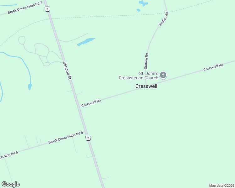 map of restaurants, bars, coffee shops, grocery stores, and more near 45 Concession Road 7 in Manilla