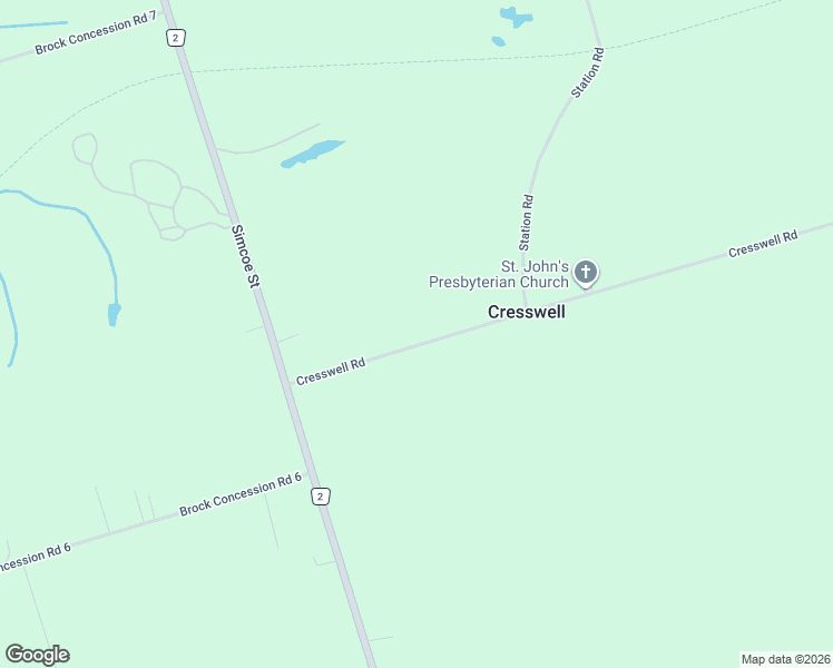 map of restaurants, bars, coffee shops, grocery stores, and more near 45 Concession Road 7 in Manilla